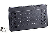 GeneralKeys Mikro-Multimedia-Funktastatur mit Touchpad "MFT-2440.TP"