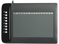 GeneralKeys Premium USB-Grafik Tablet mit 8 Hotkeys, 254 x 159 mm; Grafiktablets 