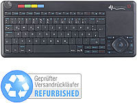 GeneralKeys Lernfähige Multimedia-Funk-Tastatur Versandrückläufer; Funktastatur & -Maus Sets Funktastatur & -Maus Sets 