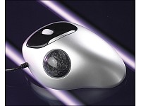 GeneralKeys Optische Trackball-Maus mit Scrollrad (USB)