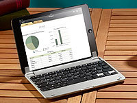 GeneralKeys Aufsteckbare Tastatur mit Bluetooth für iPad mini/mini 2/3 DEUTSCH; Funktastatur & -Maus Sets 