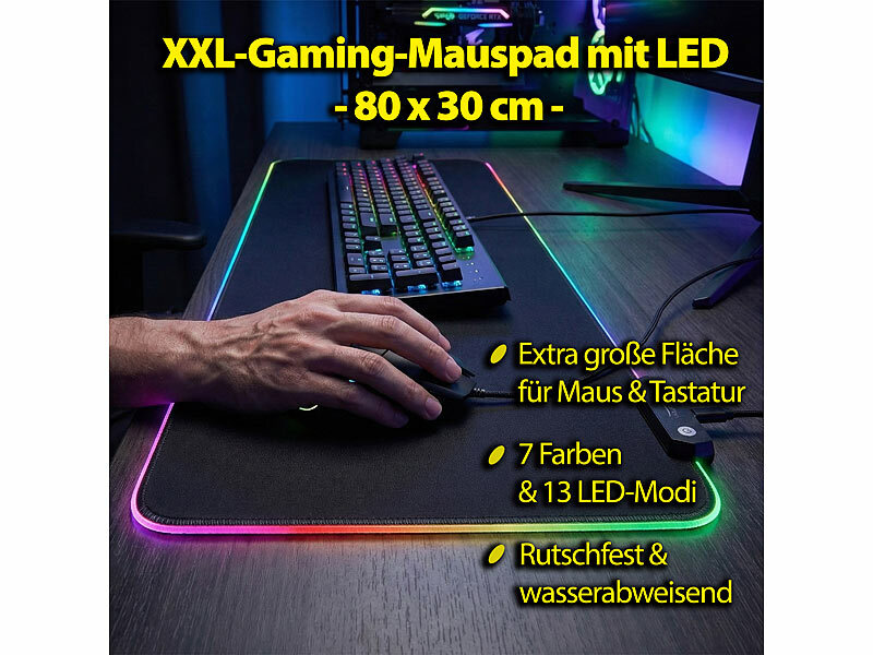 ; XXL-Gaming-Mauspads und Schreibtischunterlagen XXL-Gaming-Mauspads und Schreibtischunterlagen