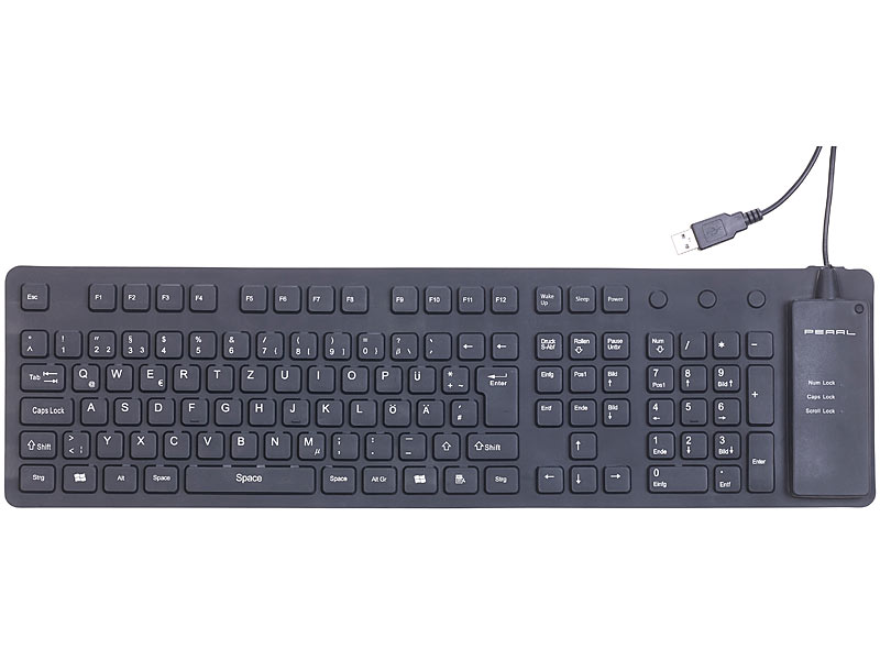 ; Silikon Tastatur, TastaturenUSB TastaturenTastaturen wasserabweisendWasserdichte, zusammenrollbare TastaturenSilikon Tastaturen, aufrollbar, wasserdichtAufrollbare PC-, Tastaturen, staubdicht, wasserfest & flexibelSilikontastaturenWerkstatt-Tastaturen für Laptops, PCs, Notebooks, Computer, DesktopsSilicone Keyboards, waterproof 