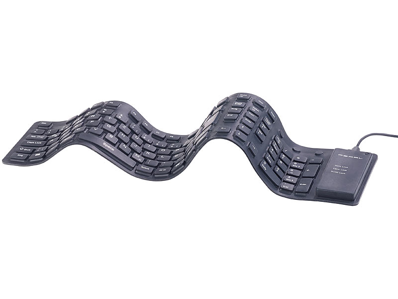 ; Silikon Tastatur, TastaturenUSB TastaturenTastaturen wasserabweisendWasserdichte, zusammenrollbare TastaturenSilikon Tastaturen, aufrollbar, wasserdichtAufrollbare PC-, Tastaturen, staubdicht, wasserfest & flexibelSilikontastaturenWerkstatt-Tastaturen für Laptops, PCs, Notebooks, Computer, DesktopsSilicone Keyboards, waterproof 