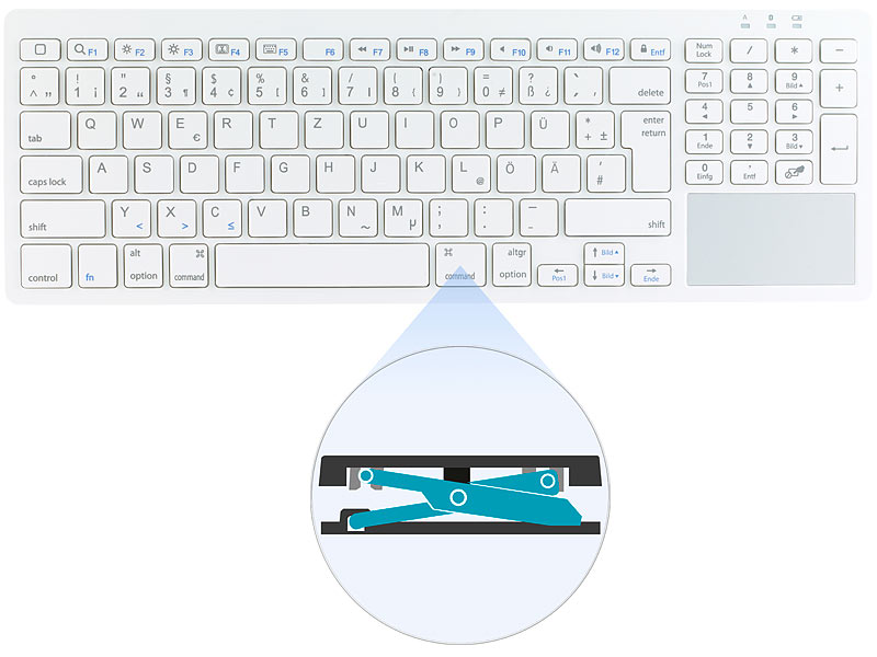; Apple Tastatur Wireless 