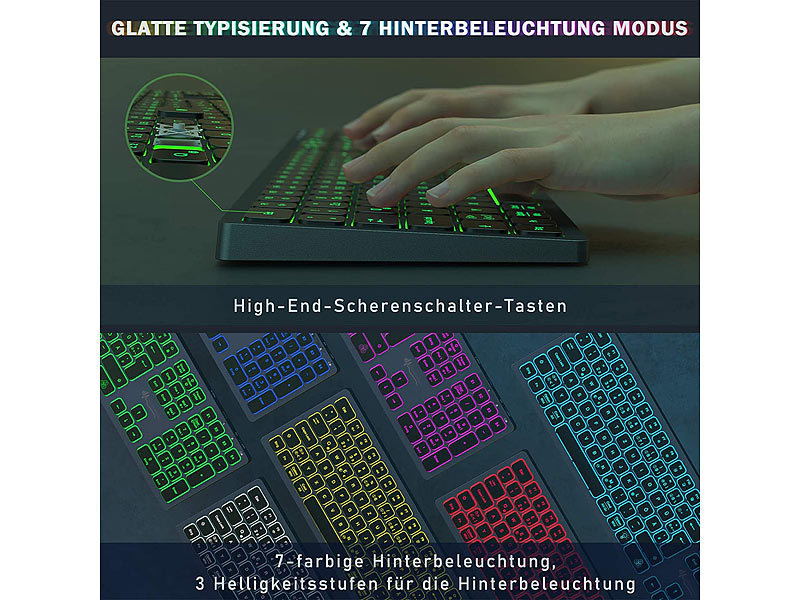 ; Funktastatur & -Maus Sets Funktastatur & -Maus Sets Funktastatur & -Maus Sets 