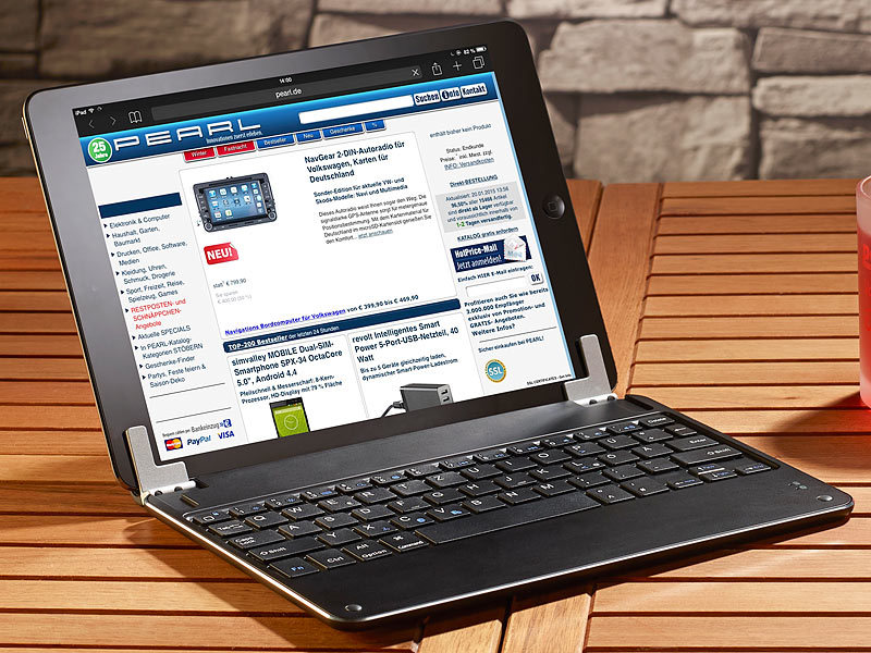 ; Wireless iPad keyboards 