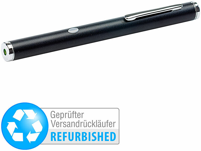 ; Grüne USB-Laserpointer, Laser-Presenter mit Funk und grünen Laserpointern 