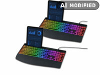 GeneralKeys LED-USB-Tastatur, Business-Tastatur