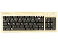 GeneralKeys Tastatur aus Echtholz (Original Bambus)