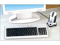 GeneralKeys Multimedia Funk-Tastatur & optische Maus "Slim Design Set"