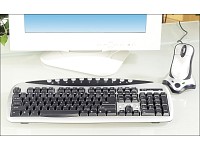 GeneralKeys Multimedia Funk-Tastatur & optische Maus "Basic Office Set"