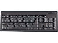 GeneralKeys Ultraflache USB-Tastatur mit X-Structure Tastensystem