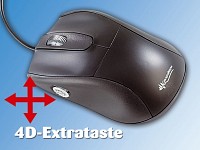 GeneralKeys Optische 4D-Maus mit 1600 dpi