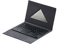GeneralKeys Tastatur-Schutzcover mit Bluetooth & Touchpad für 8"-Tablets&iPad Mini; Funktastatur & -Maus Sets Funktastatur & -Maus Sets Funktastatur & -Maus Sets 