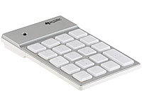 kabellose Zifferntastatur mit 35 Tasten Wiederaufladbare ultradünne Tastatur Kompatibel mit Bluetooth 5.0 Schwarz Wendry Bluetooth-Nummernblock 