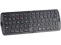 GeneralKeys Faltbare Tastatur mit Bluetooth für PC, Tablet & Smartphone
