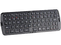 GeneralKeys Faltbare Tastatur mit Bluetooth für PC, Tablet & Smartphone; Mini-Keyboards 