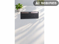 ; Wireless Solar Funktastatur & Maus-Sets 
