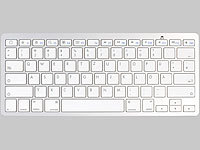 GeneralKeys Ultraschlanke Tastatur mit Bluetooth für iPhone, iPad & Co.; Funktastatur & -Maus Sets 