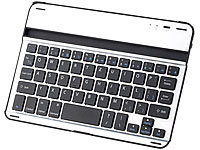 GeneralKeys Alu-Schutzcover inkl. Tastatur mit Bluetooth für iPad mini; Funktastatur & -Maus Sets 