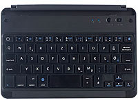 GeneralKeys Tastatur mit Bluetooth, Schutzcover & Halterung für iPad mini; Funktastatur & -Maus Sets 