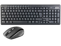 GeneralKeys Tastatur-Maus-Kombination 2,4GHz (PEARL Edition); USB-Tastaturen 