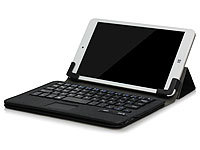 ; Bluetooth Tastaturen, Keyboards für Apple iPhone, iPad & Samsung Galaxy Android Smartphones & Tablets kleine SlimQuertz Bluetooth Keyboards 