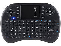 GeneralKeys Mini-Funktastatur MFT-240, mit Touchpad und Multimedia-Tasten; Funktastatur & -Maus Sets Funktastatur & -Maus Sets Funktastatur & -Maus Sets 