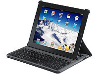 GeneralKeys Tasche für iPad 2&3, integrierte Bluetooth-Tastatur QWERTZ; Funktastatur & -Maus Sets 