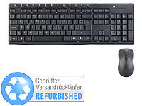 GeneralKeys Ergonomische Funk-Tastatur-Maus-Kombination, Versandrückläufer