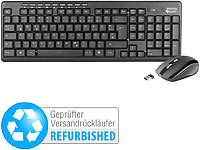 GeneralKeys Tastatur-Maus-Kombination 2,4 GHz (PEARL Edition) (Versandrückläufer); Optische Funkmäuse 