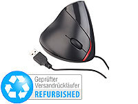 GeneralKeys Optische USB-Maus, vertikal ergonomisch, Versandrückläufer; Ergonomische Funk-Mäuse 
