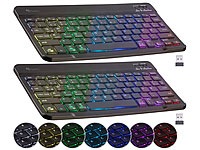 GeneralKeys Tastatur RGB, Tastatur, beleuchtet, deutsch