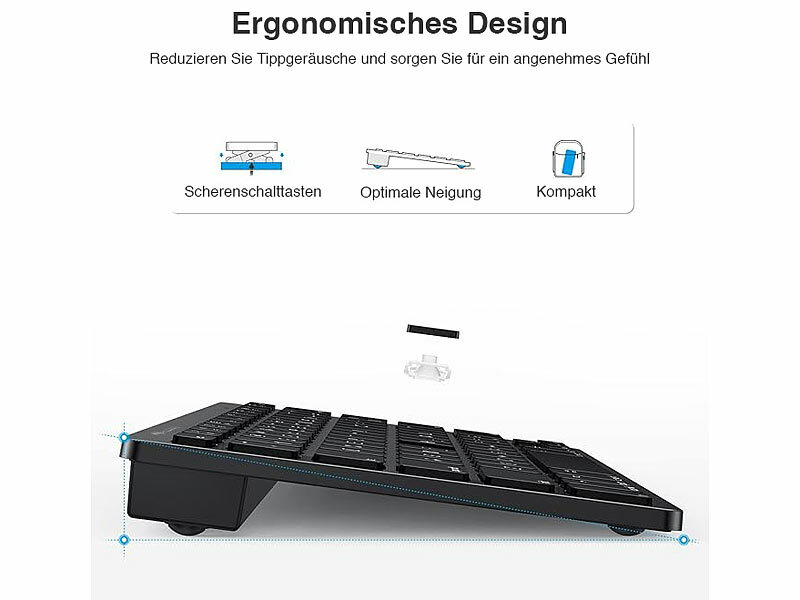 ; Funktastatur & -Maus Sets Funktastatur & -Maus Sets Funktastatur & -Maus Sets 